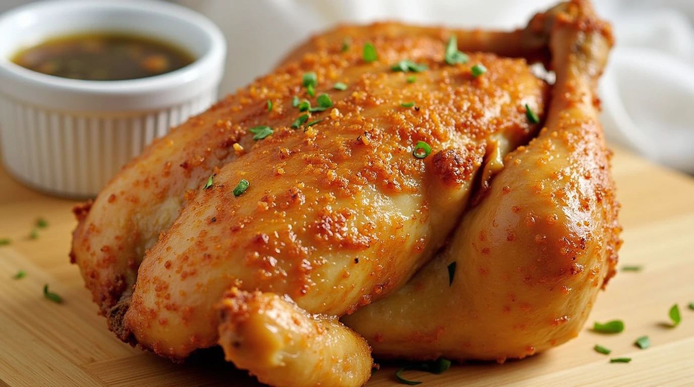 Crispy Air Fryer Whole Chicken